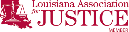 Logo Recognizing Phillip M. Hendry Law's affiliation with Louisiana Association for Justice