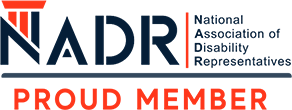 Logo Recognizing Phillip M. Hendry Law's affiliation with the National Association of Disability Representatives